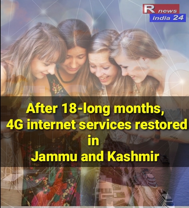 After 18-long months, 4G internet services restored in Jammu and Kashmir
