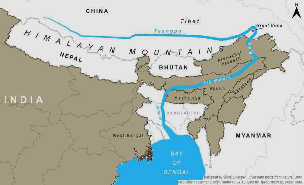 Brahmaputra river